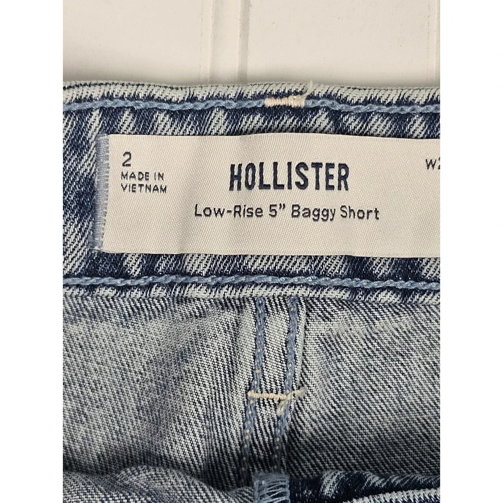 Hollister Denim Shorts Low-Rise 5